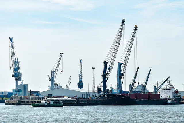port, port cranes, loading dock, hamburg, elbe, container ship, terminal, port terminal, ships, nature, cranes, water. Inventory management software for UK retailers: 5 options compared on EPOS, VAT and warehouse needs