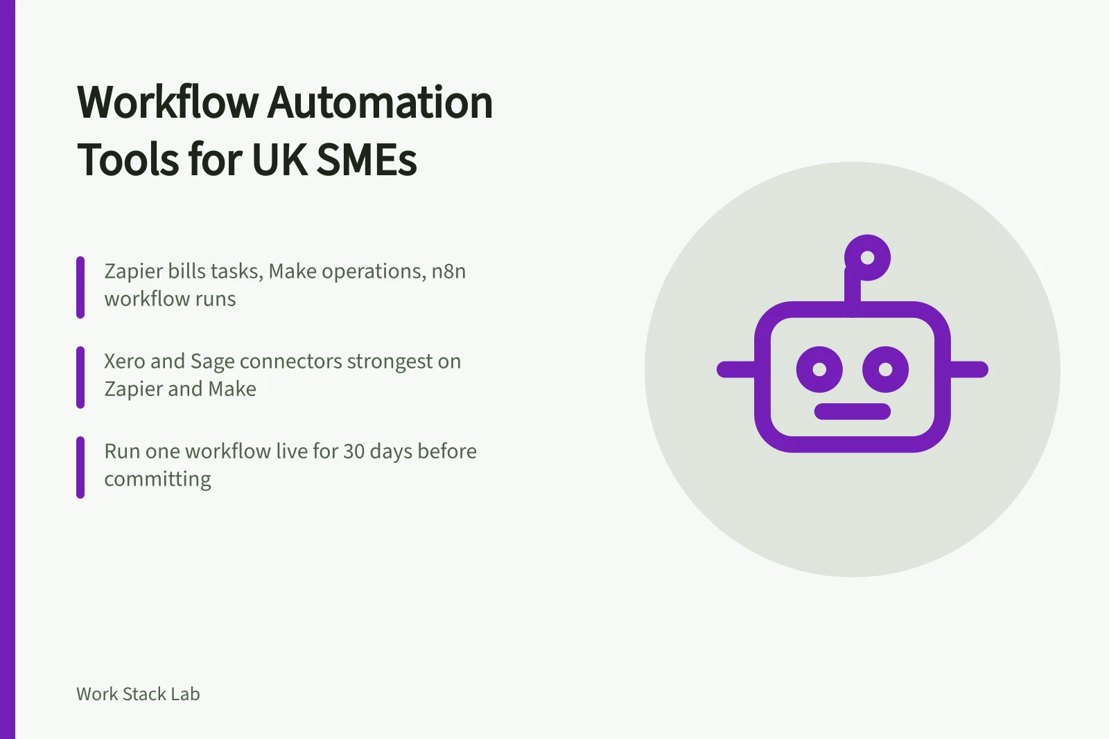 Card comparing UK workflow automation tools by billing unit and connectors